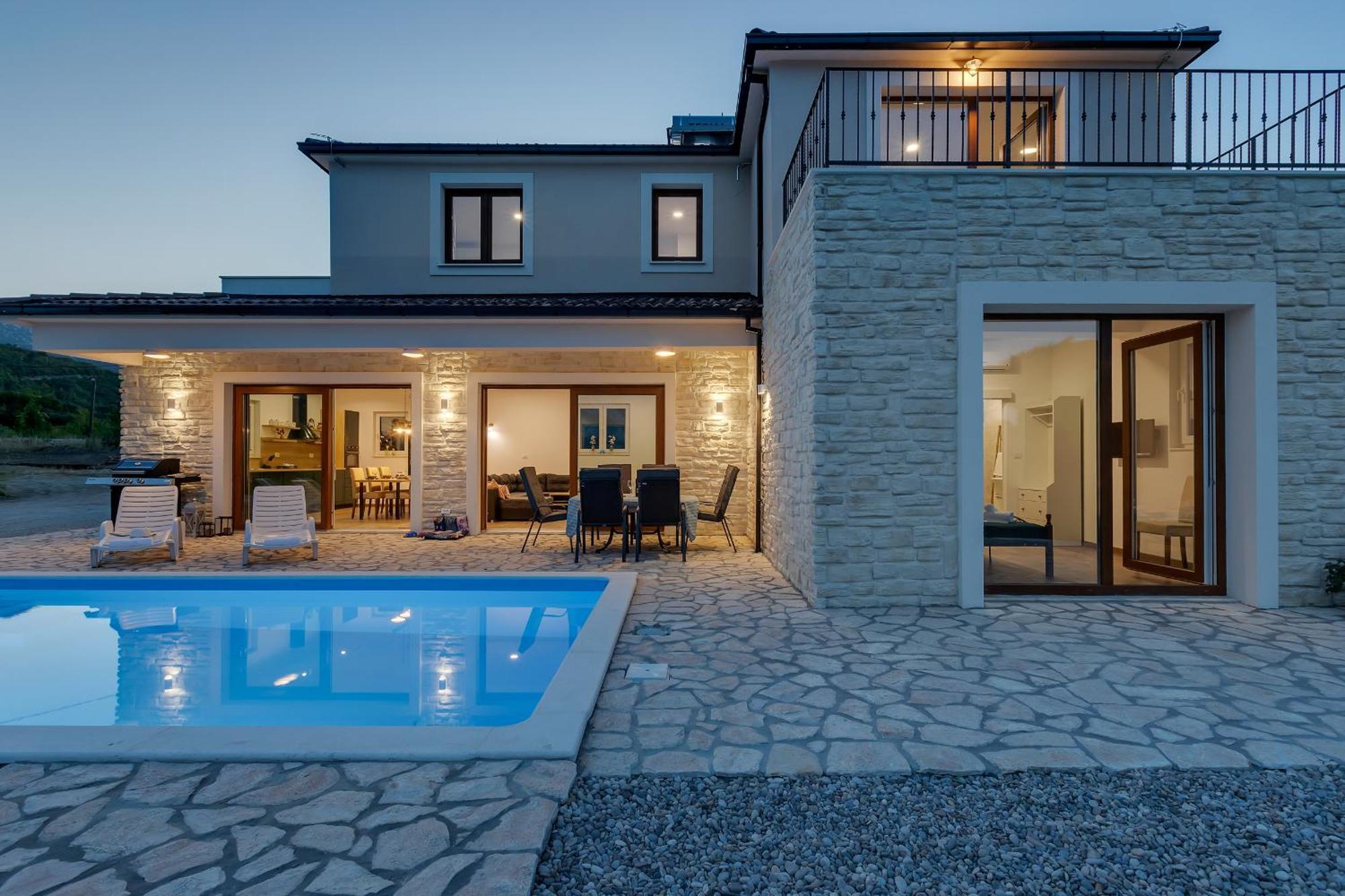 Charming Holiday Home Dolac In Rural Area With Pool Slime Exterior photo